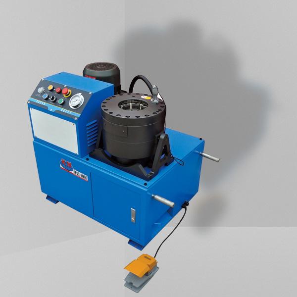 KM-93A CONSTRUCTION STEEL PIPE CRIMPING MACHINE